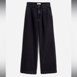Black Wide-Leg Women's Jeans